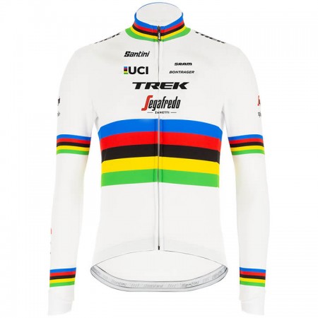 Wielershirt 2020 Trek-Segafredo UCI World Champion N001 Lange Mouw